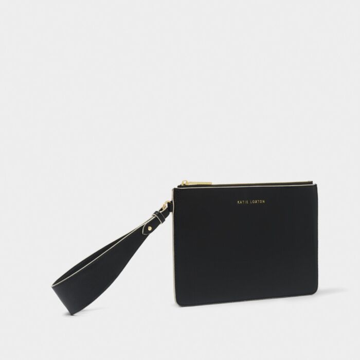 Katie Loxton Marni Wristlet Pouch - Black